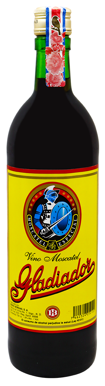 GLADIADOR VINO MOSCATEL 700 ML
