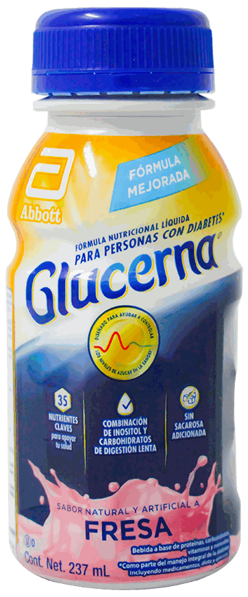 GLUCERNA SHAKE FRESA 8 OZ