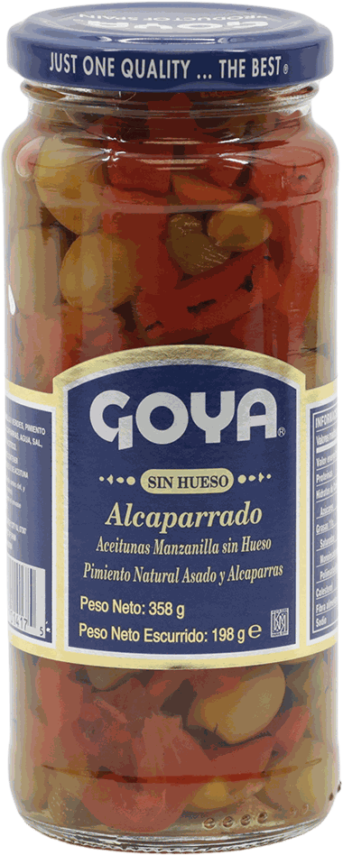 GOYA ALCAPARRADO C/PIM S/HUESO 358 GR