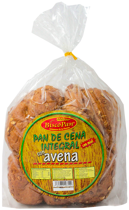 Bisco Pan Cena Integral Avena600 GR