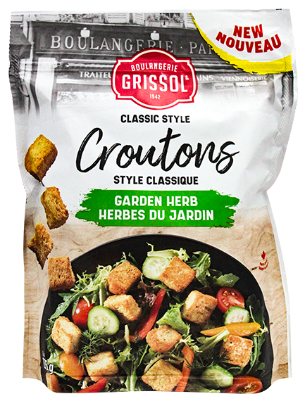 GRISSOL CROUTONS GARLIC CLASSIC 150 GR