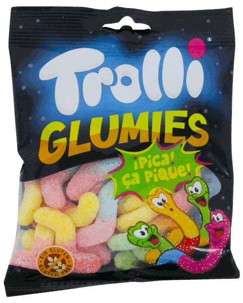TROLLI CARAMELOS GUSANOS PICA PICA100 GR