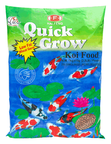 HAI FENG QUICK GROW KOI FOOD 1 KG
