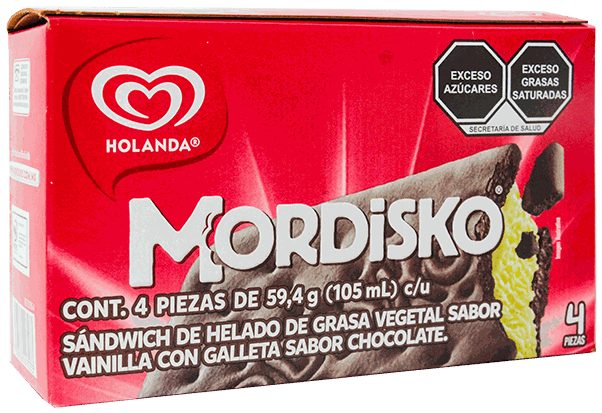 HOLANDA MORDISKO VAINILLA 6X4X115 ML