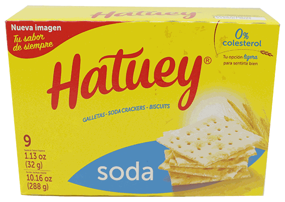 HATUEY GALLETAS SODA S/S 9 PAQ