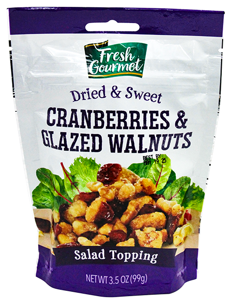 Fresh Gourmet Cranber Walnut Glazed3.5 OZ