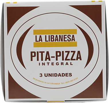 La Libanesa Pizza Pita Integral3 UND