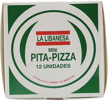 LA LIBANESA MINI PIZZA PITA 12/1