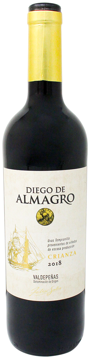 DIEGO ALMAGRO VINO CRIANZA 75 CL