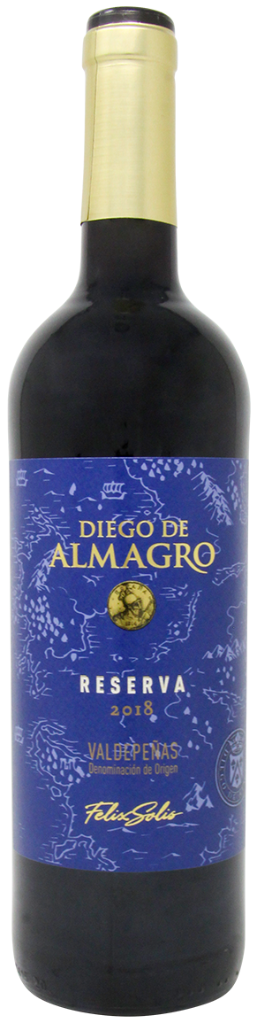 DIEGO ALMAGRO VINO RESERVA 75 CL