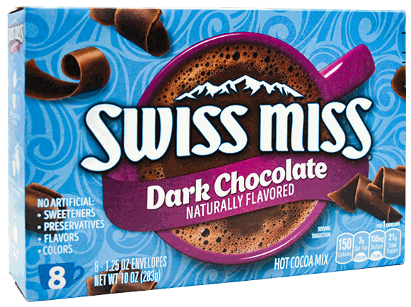 SWISS MISS DARK CHOC SENSATION 10 OZ