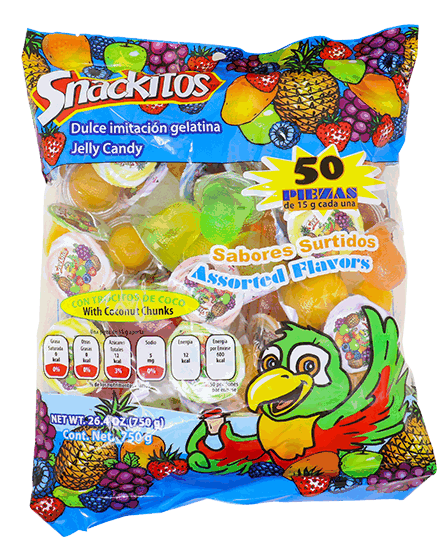 SNACKITOS GELATINA FDA 50/1