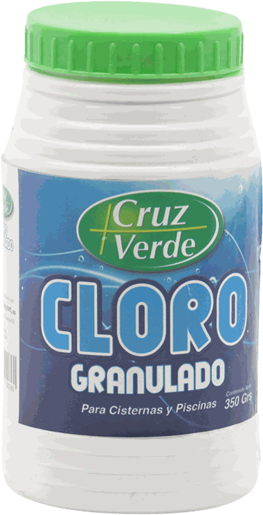CRUZ VERDE CLORO GRANULADO 350 GR