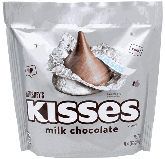HERSHEYS KISSES 8,4 OZ
