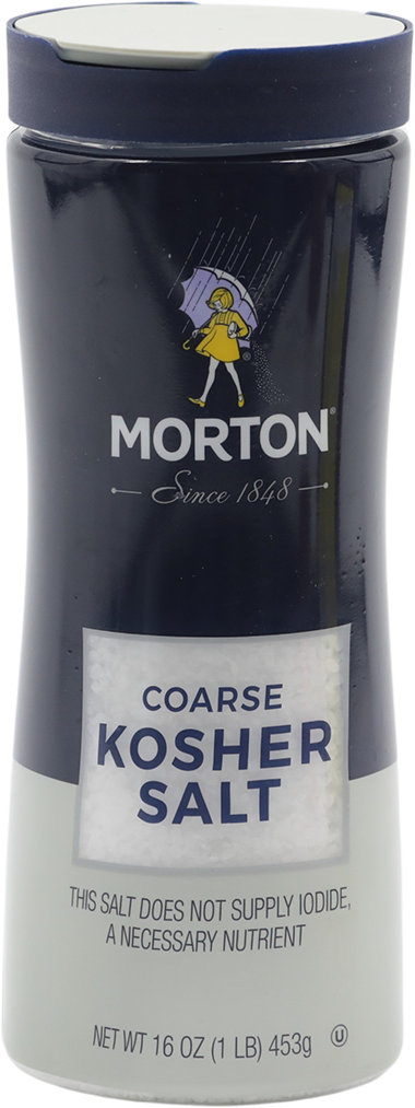 MORTON KOSHER SALT CAN 16 OZ
