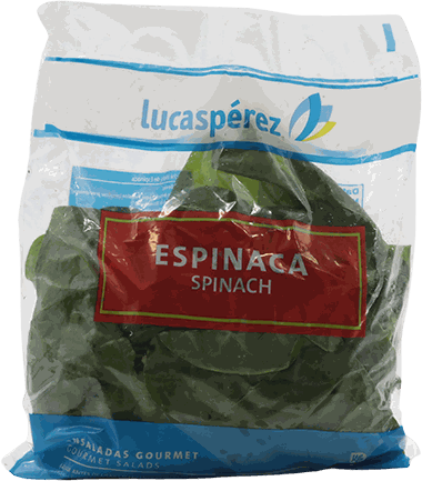 ESPINACA HOJAS PAQ (GLP)