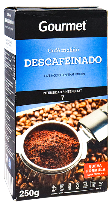 Gourmet Cafe Molido Descaf250 GR