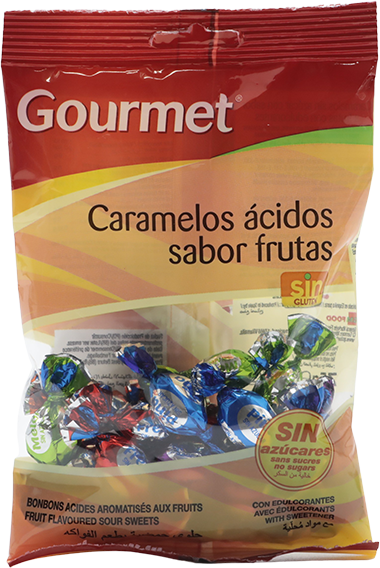 Gourmet Caramelo Acido S/azuc0.75 GR