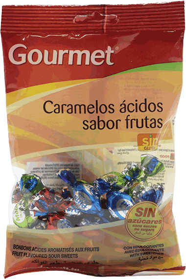 GOURMET CARAMELO ACIDO S/AZUC 0.75 GR