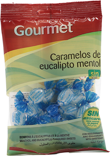 Gourmet Caramelos Eucal.s/a75 GR