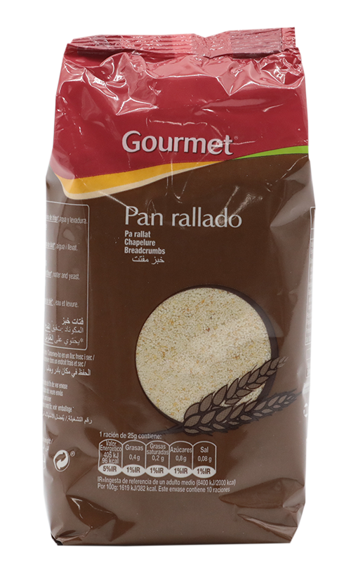 Gourmet Pan Rallado250 GR