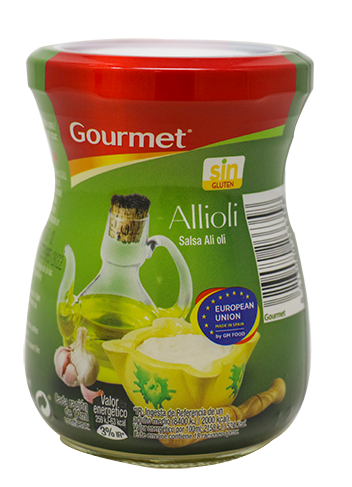 GOURMET ALIOLI SALSA 225 ML