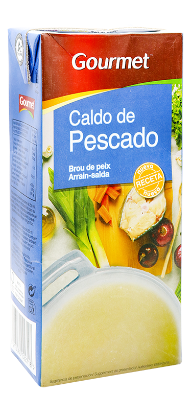 GOURMET CALDO PESCADO BRICK 1 LT