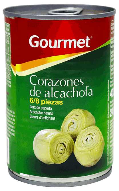 Gourmet Alcachofa 6/8pz240 GR