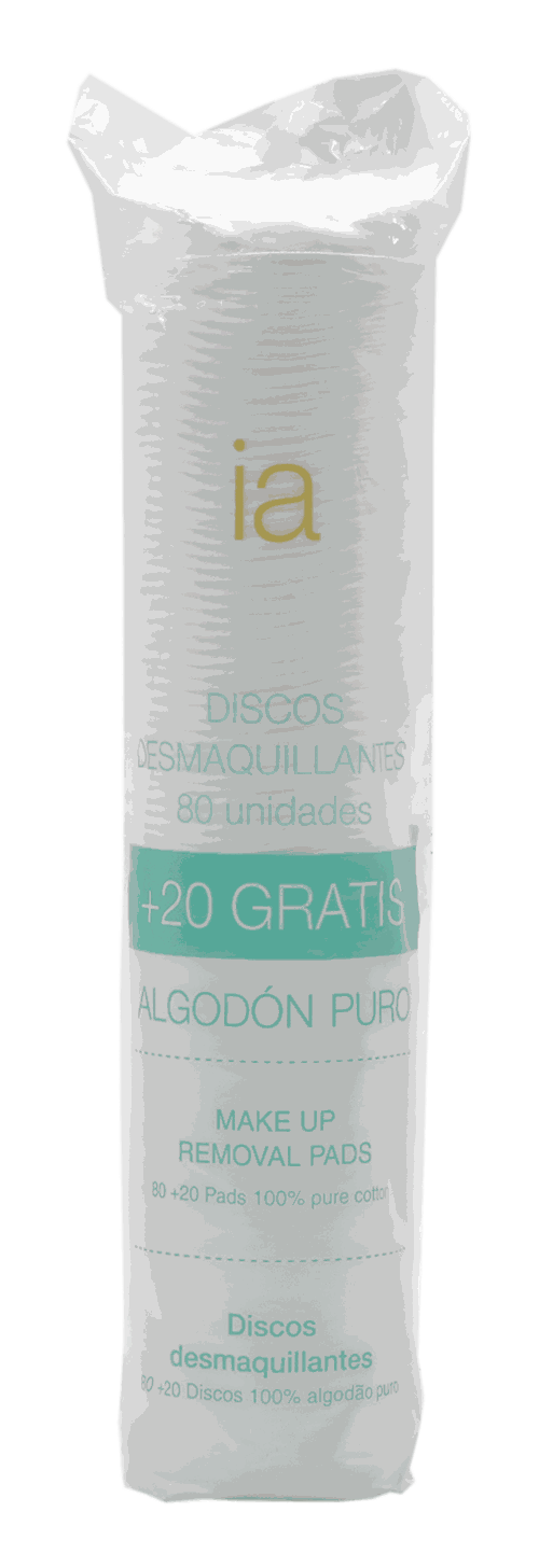 Ia Discos Desmaq Algodon80 UND