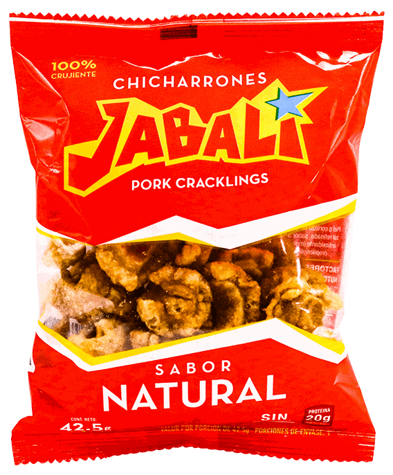 EL CHEF CHICHARRON JABALI 1,90 OZ