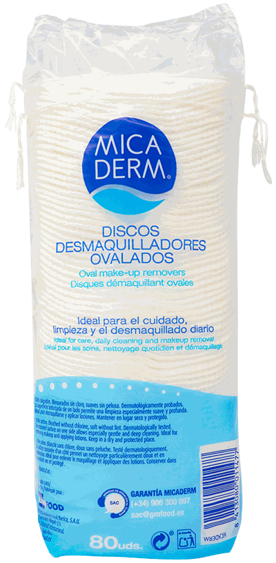Micaderm Discos Desmaq. Ovalados80 UND