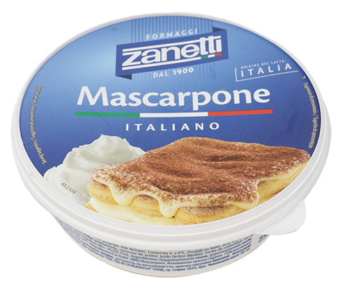 ZANETTI MASCARPONE 35% FAT 250 GR