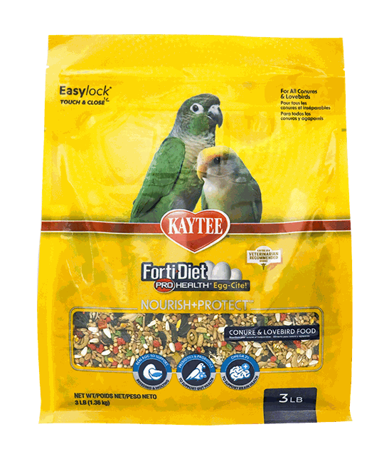 KAYTEE FORTY DIET INSEPARABLES 3 LB