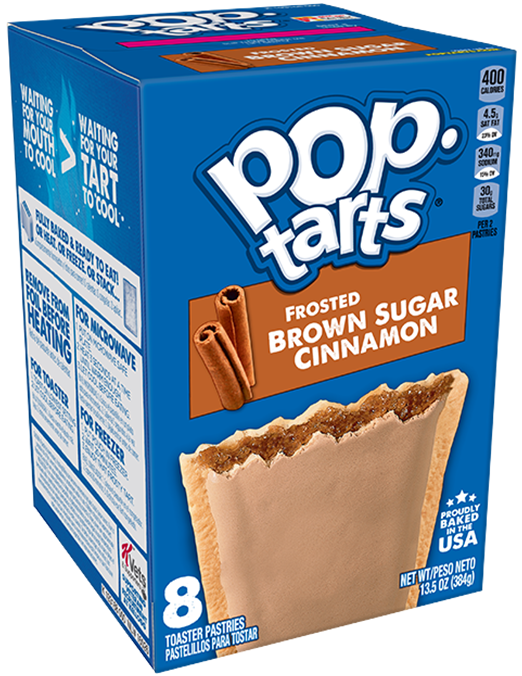 KELLOGGS POP TARTS BROWN SUGAR CINNAMON