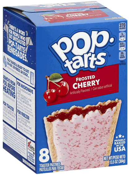 KELLOGGS POP TARTS CHERRY 13.5 OZ