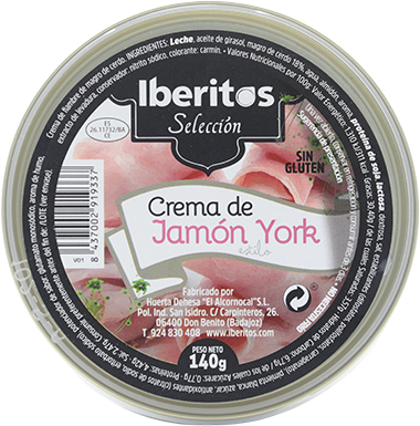 Iberitos Crema Jamon York140 GR