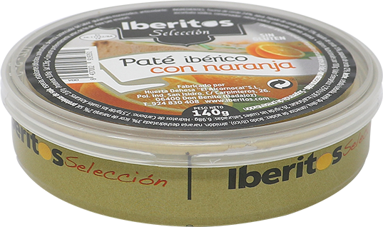 Iberitos Pate Iberico C/naranja140 GR
