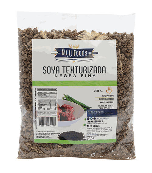 MULTIFOODS CARNE SOYA MORENA FINA 200 GR