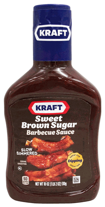 KRAFT SWEET BROWN SUGAR BBQ SAUCE 18 OZ