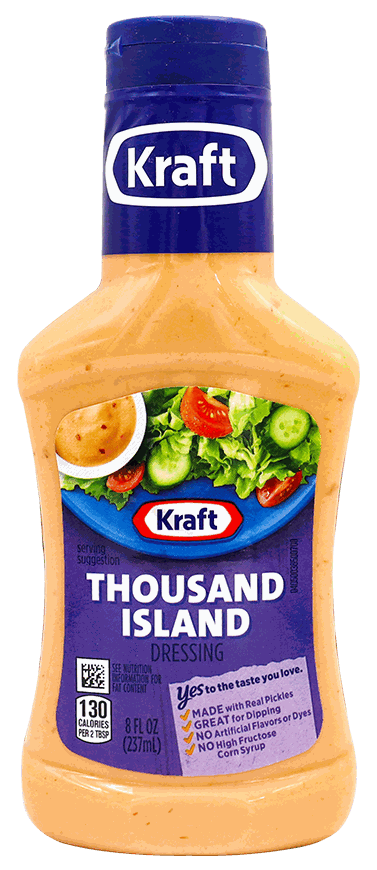 KRAFT DRESSING THOUSAND ISLAND12/ 8 OZ