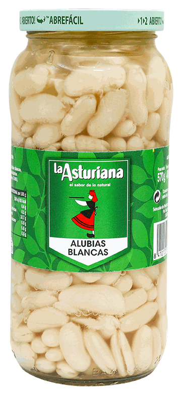 LA ASTURIANA ALUBIA BLCA COCIDA 570GR