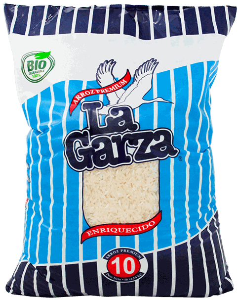 LA GARZA ARROZ 10 LB