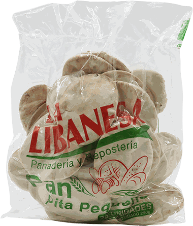 LA LIBANESA PAN PITA PEQ 25/1