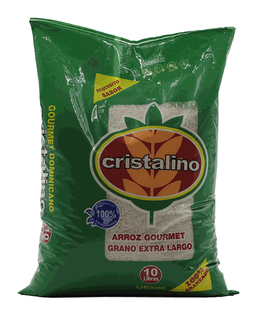 CRISTALINO ARROZ GOURMET 10 LB