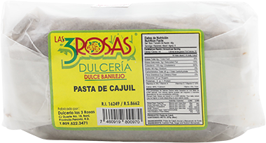 Las 3 Rosas Dulce Cajuil8 OZ