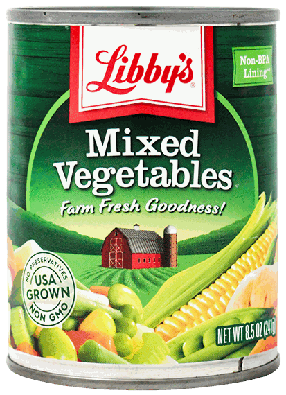 LIBBYS MIXED VEGETAL 8,5 OZ