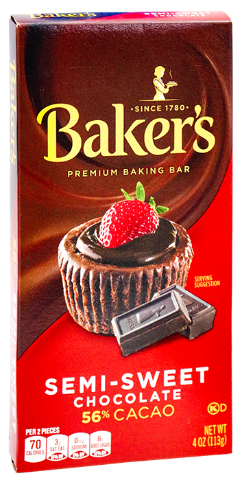 Baker Semi Sweet Choco4 OZ