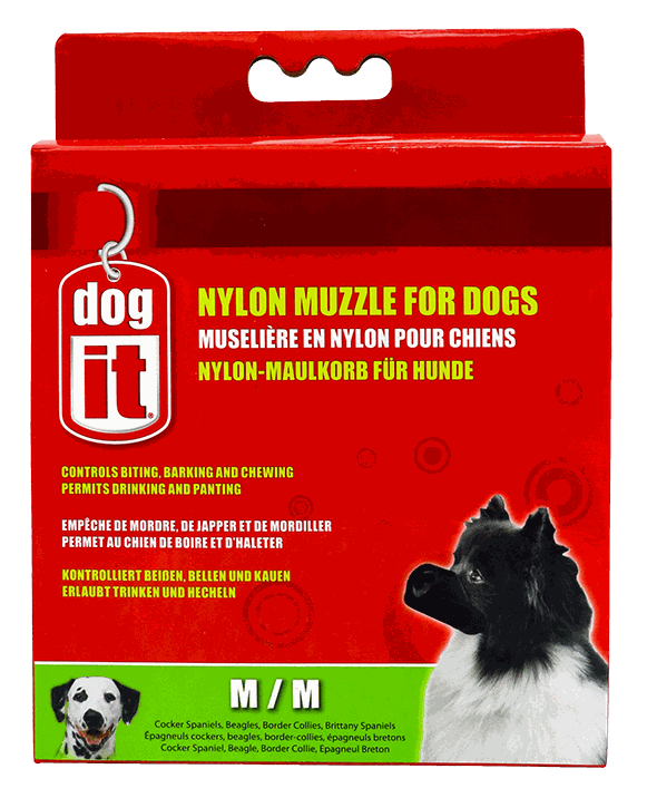 HAGEN BOZAL PARA PERRO NYLON MEDIUM