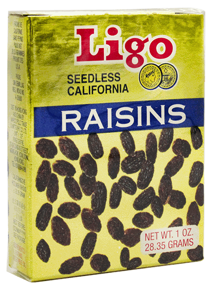 LIGO UVAS PASAS S/S 1 OZ
