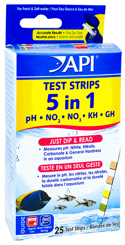 API TEST STRIP 5 IN 1